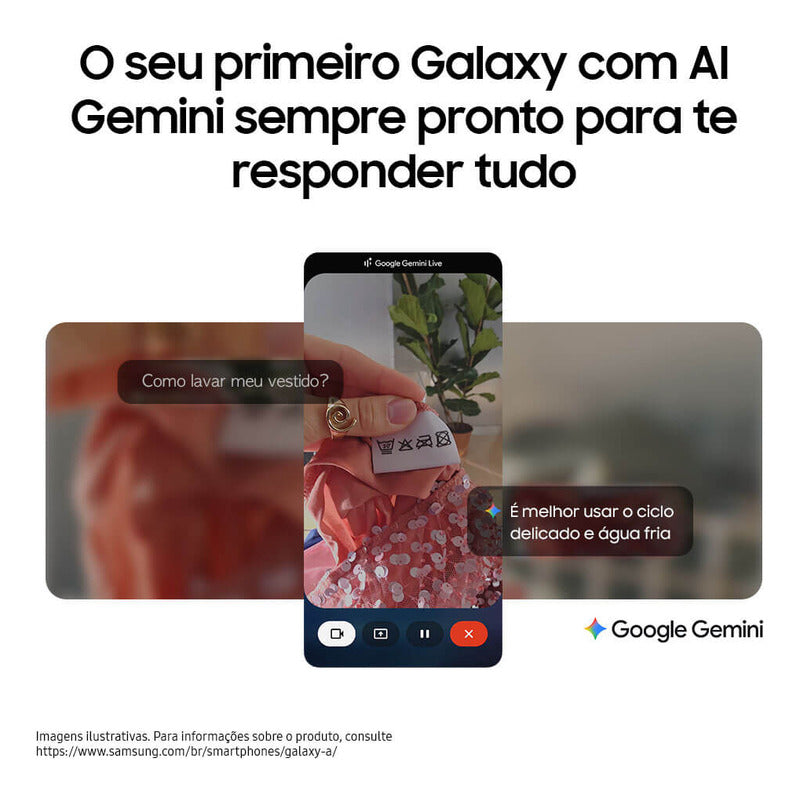 Teléfono Móvil Samsung Galaxy A17 Con Ia, 128 Gb, 4 Gb De Ram, Cámara De 50 Mp, Pantalla 6.7, Nfc, Ip54, Negro