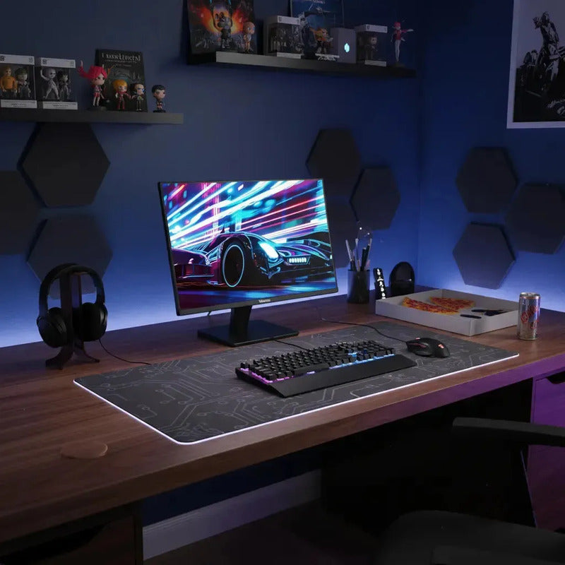 Monitor Gamer Viewsonic Con Pantalla De 22  100hz Y Resolución Full Hd Negro 110v