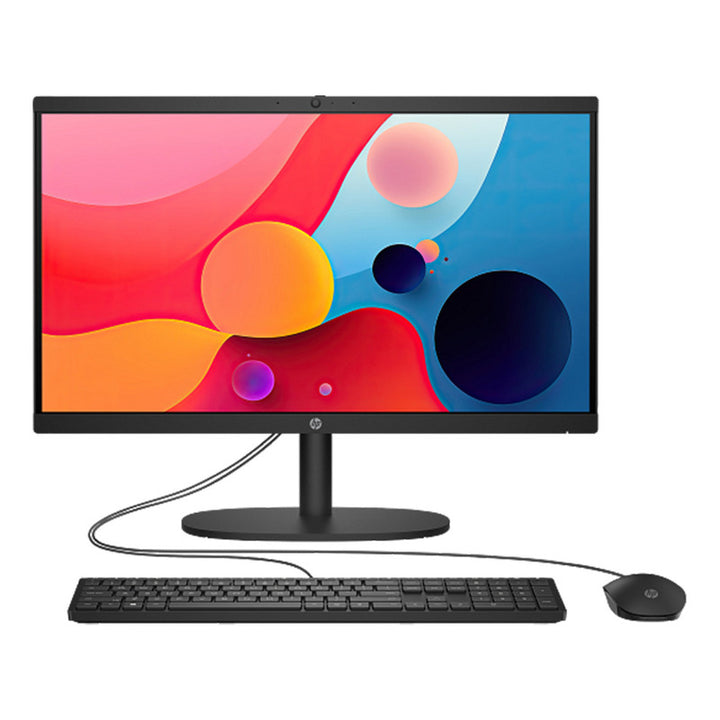 Todo En Uno Aio Hp 22-dg0205la Celeron N100 8gb 512gb Fhd Negro 110v