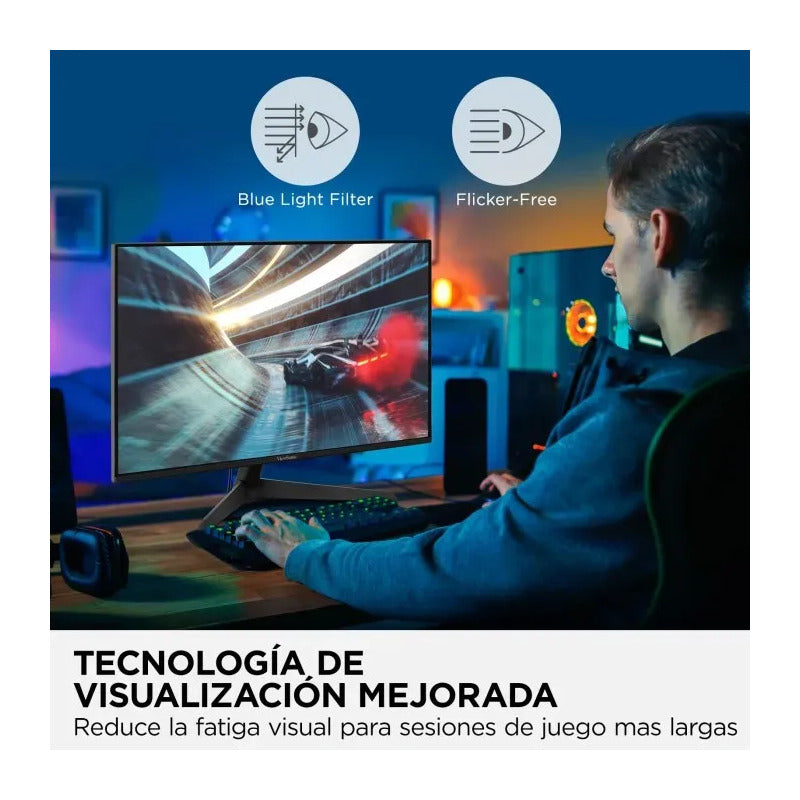 Monitor Viewsonic Vx2729 Videogaming 27 Full Hd Negro Ca 100-240v Universal 50-60hz