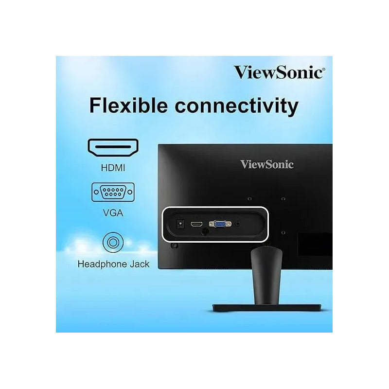 Monitor Gamer Viewsonic Con Pantalla De 22  100hz Y Resolución Full Hd Negro 110v