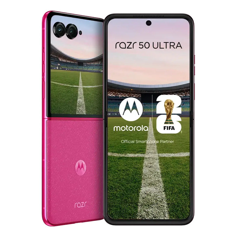 Celular Motorola Moto Razr 50 Ultra 5g 512gb 12gb Rosa Chicle