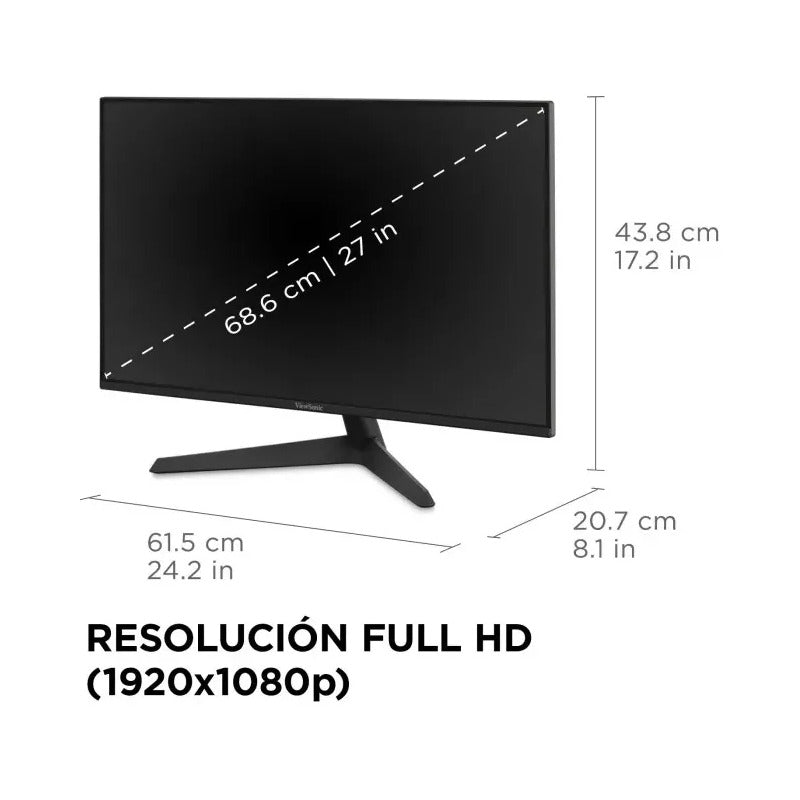 Monitor Viewsonic Vx2729 Videogaming 27 Full Hd Negro Ca 100-240v Universal 50-60hz