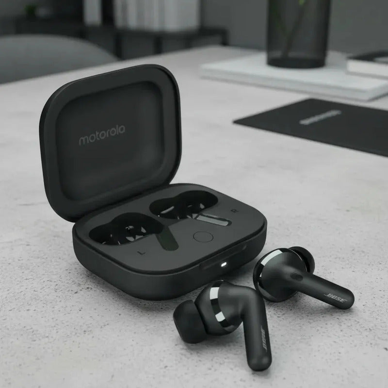 Audífonos Moto Buds + Sound By Bose Resistentes Al Agua - Negro