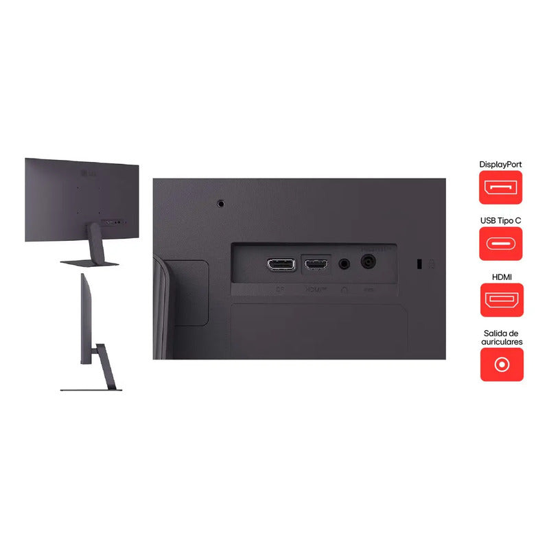 Monitor LG 27 Ips Fhd 144hz 27g411a Negro Negro 110v