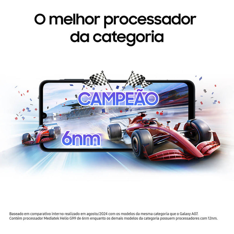 Samsung Galaxy A07 128 Gb, Teléfono Celular De 4 Gb, Cámara De 50 Mp, Pantalla 6.7, Protección Ip54, Procesador De 6 Nm, Verde