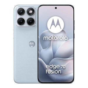Motorola Moto Edge 70 Fusion 5g, 256gb/8gb Ram, Pantalla 6.8  Amoled 144hz, Cámara Sony Lytia 50mp, Batería 7000mah, Ip68/69, Color Azul Claro.