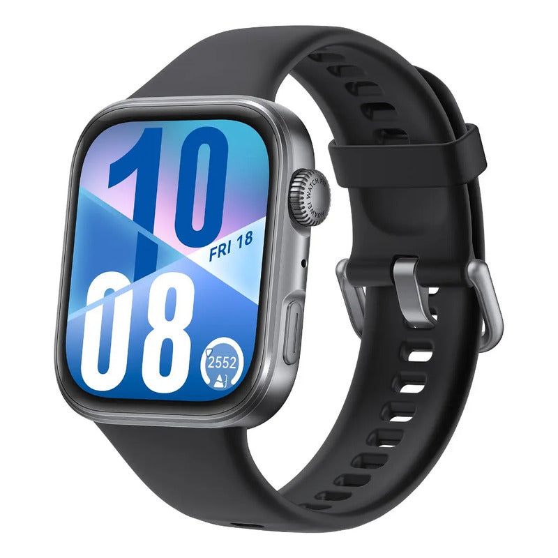 Reloj Smartwatch Fit 4 Amoled Seiya-b09f Negro Huawei Negro Fluoroelastómero (nuevo Con Caja Abierta) Gris