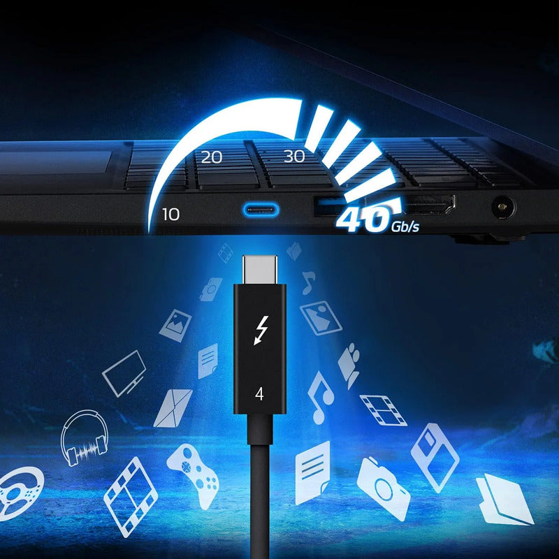 Portátil Xpg Xenia 14 Ci5 16gb 512gb Ssd Lifestyle Ultrabook Negro