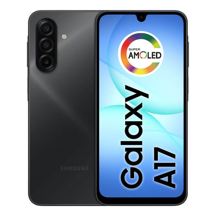 Teléfono Móvil Samsung Galaxy A17 Con Ia, 128 Gb, 4 Gb De Ram, Cámara De 50 Mp, Pantalla 6.7, Nfc, Ip54, Negro