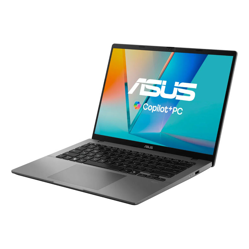 Portatil Asus Vivobook S14 Snapdragon X X1 16gb 512gb 14  Gris