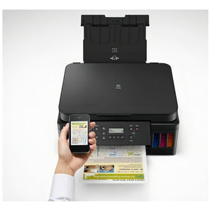 Impresora Multifunción A Color Canon Pixma G6010 Con Wifi Negro 110v