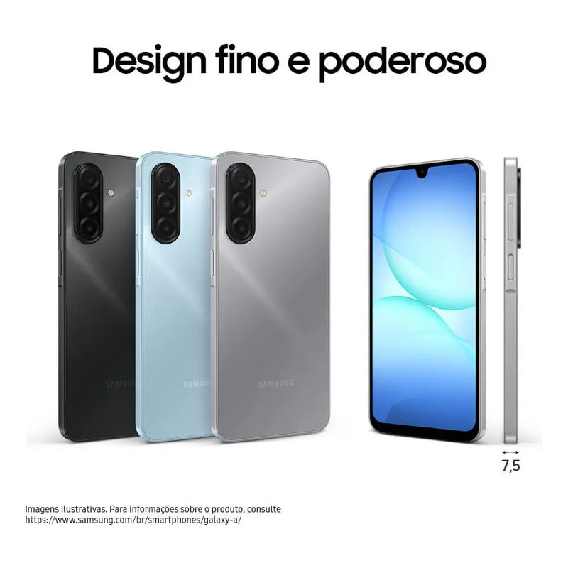 Teléfono Móvil Samsung Galaxy A17 Con Ia, 256 Gb, 8 Gb De Ram, Cámara De 50 Mp Pantalla 6.7 Nfc Ip54 Negro