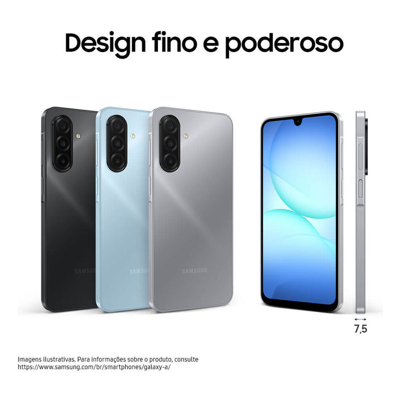 Teléfono Móvil Samsung Galaxy A17 Con Ia, 256 Gb, 8 Gb De Ram, Cámara De 50 Mp Pantalla 6.7 Nfc Ip54 Negro