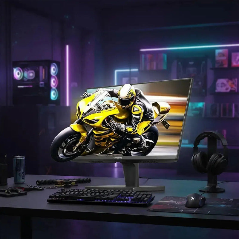 Monitor Gamer Viewsonic Con Pantalla De 22  100hz Y Resolución Full Hd Negro 110v