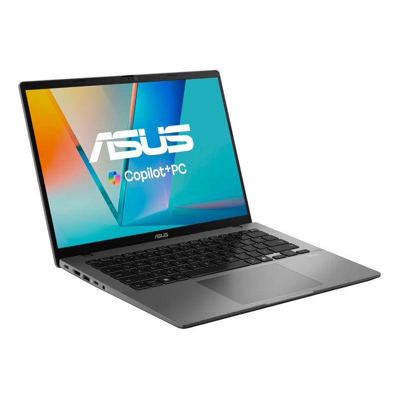 Portatil Asus Vivobook S14 Snapdragon X X1 16gb 512gb 14  Gris