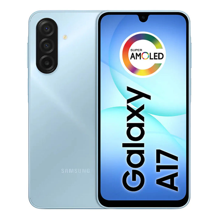 Teléfono Móvil Samsung Galaxy A17 Con Ia, 256 Gb, 8 Gb De Ram, Cámara De 50 Mp, Pantalla 6.7, Nfc, Ip54, Azul