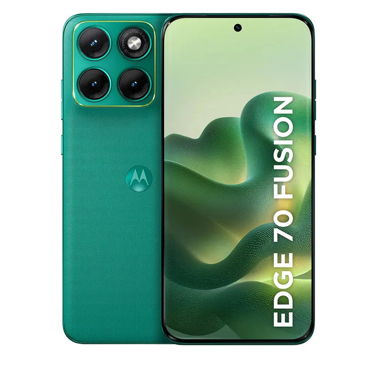 Smartphone Motorola Edge 70 Fusion 5g, 256 Gb, 24 Gb (8 Gb De Ram + 16 Gb De Ram Boost), Cámara Sony Lytia 710 De 50 Mp, Pantalla Extreme Amoled De 144 Hz De 1,5 K, Color Verde
