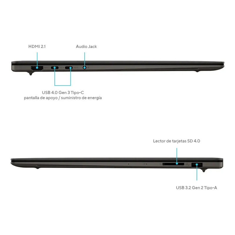 Portátil Asus Zenbook S16 Oled Ryzen Ai7 24gb 1tb 3k Win Amd Xdnatm Npu Up To 50tops Touch