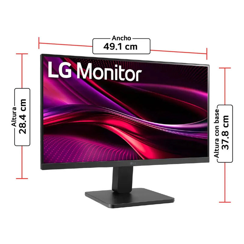 Monitor LG Ips 22 Fhd 100hz 22u401a Negro