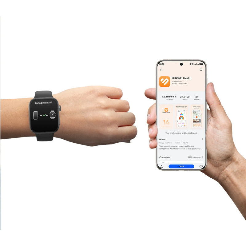 Huawei Watch Fit 4 Pro Gris Mesh Verde Gris Oscuro