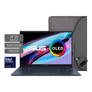 Portátil Asus Zenbook 14 Gen 2 Pz332w Icore Ultra 7 255h 16gb 1tb Color Azul