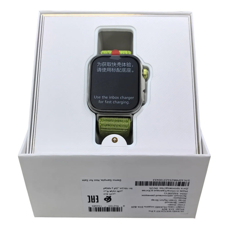 Huawei Watch Fit 4 Pro Gris Mesh Verde Gris Oscuro