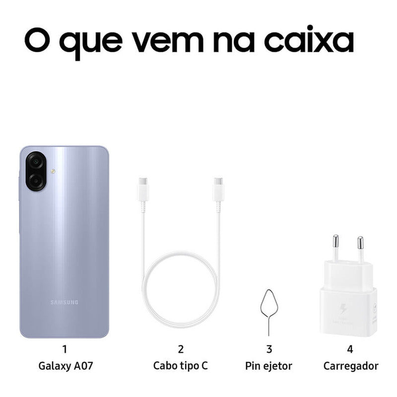 Samsung Galaxy A07 Dual Sim Violeta