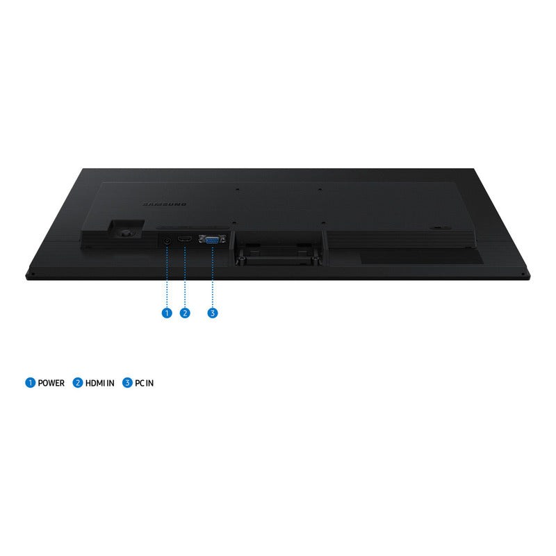 Monitor Samsung De 24 Pulgadas Essential S3 S30gd Color Negro 110v
