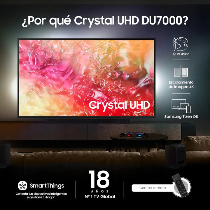 Smart Tv Samsung Crystal Un43du7000kxzl 43'' 4k Led